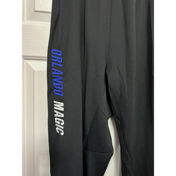 Size L Tall Nike Orlando Magic Black Tearaway Dri Fit Cuffed Pants DA8087-010 - Picture 2 of 6